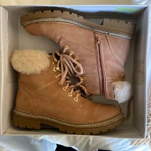 Steve Madden Boots. Size 7.5. Barely worn and in box.